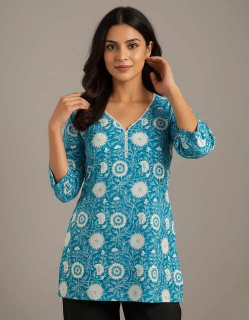 Stylish Women’s Printed Kurti – Soft & Comfortable Ethnic Wear